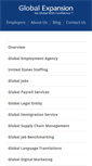 Mobile Screenshot of globalexpansion.net